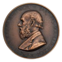 Whitworth Society medal bearing the portrait of Sir Joseph Whitworth